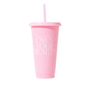 Own Your Beauty Pink Tumbler